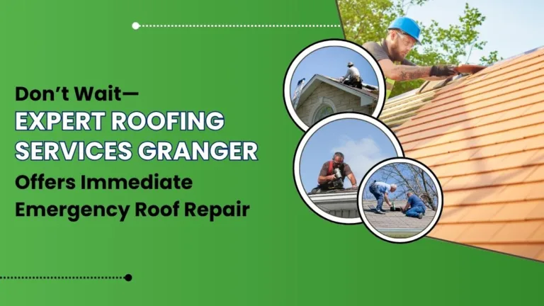 Roofers providing emergency roofing services in Granger