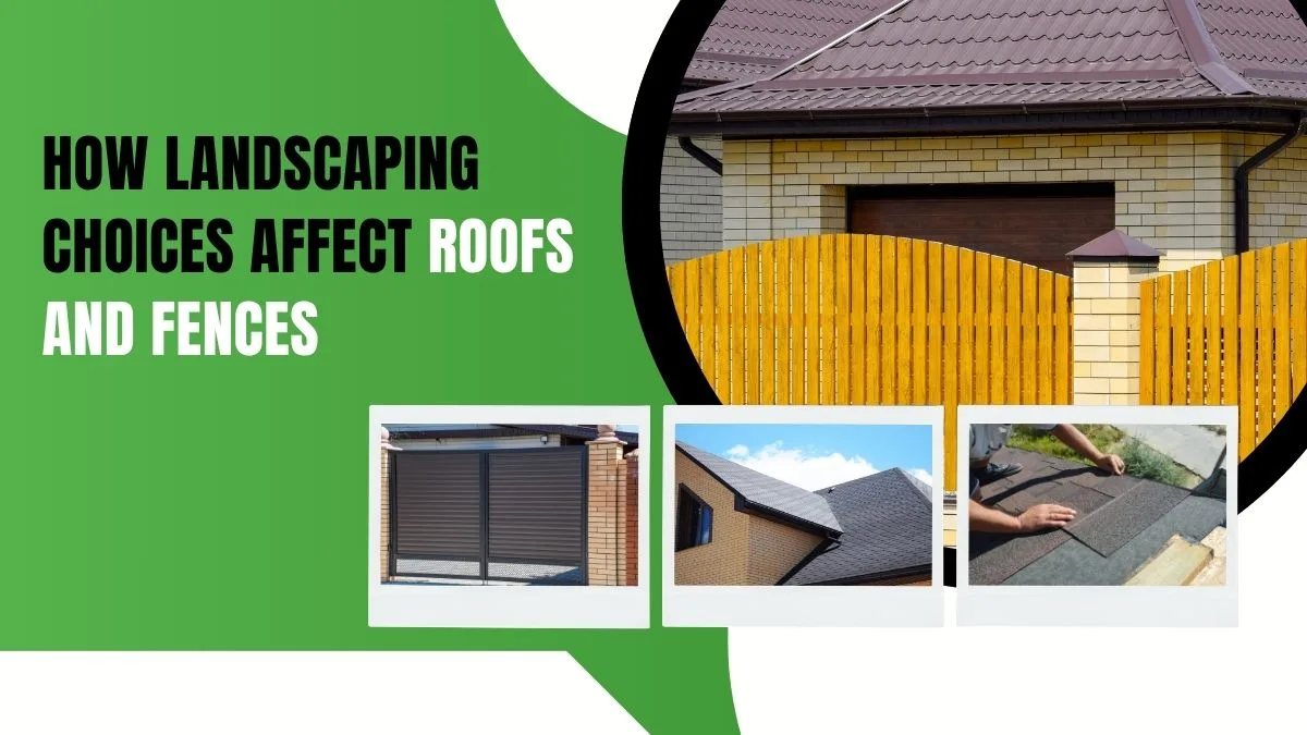 How Landscaping Choices Affect Roofs and Fences | Protect Your Property