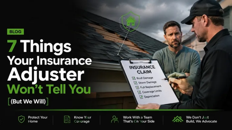 Insurance adjusters have incentives you might not understand. Learn what roofing professionals know about the claims process.
