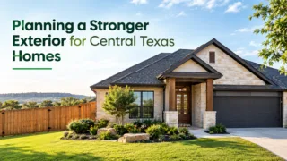 Central Texas home with a well-maintained roof and secure backyard fence