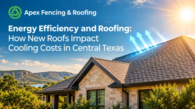 Energy Efficiency and Roofing How New Roofs Impact Cooling Costs in Central Texas