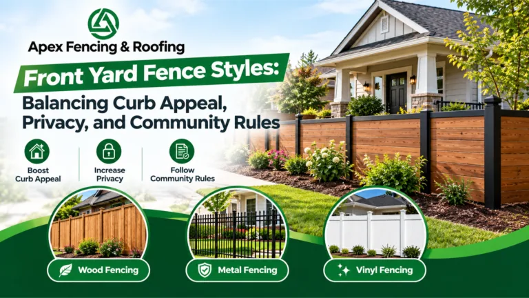 Front Yard Fence Styles: Balancing Curb Appeal, Privacy, and Community Rules