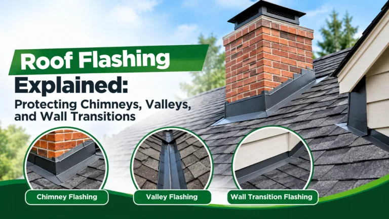 Roof Flashing Explained: Protecting Chimneys, Valleys, and Wall Transitions