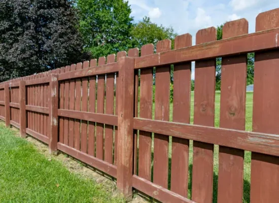 reddish brown fence reddish brown fence